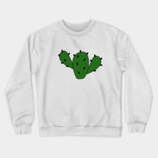 Thorny cactus. A hint of a complex person. Desert plant. Spike. Crewneck Sweatshirt